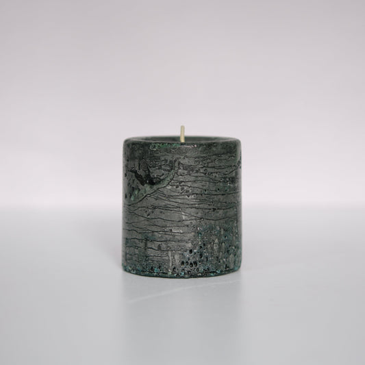 Rustic pillar candle CHIARA