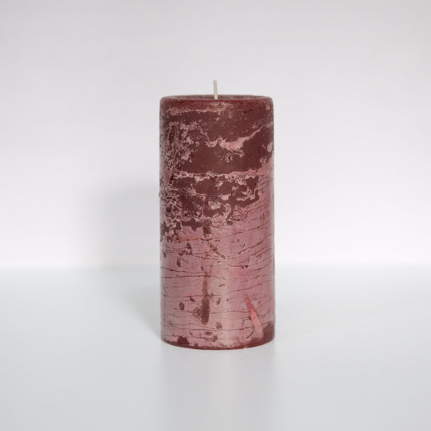 Rustic pillar candle CHIARA
